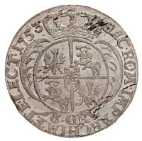 dwuzłotówka (8 groszy) 1753, odmiana z małymi literami i cyframi, gwiazdka kończy napis na rewersi..