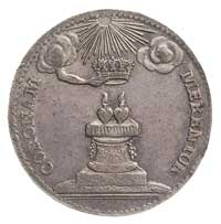 dwugrosz zaślubinowy 1738, Drezno, Merseb. 1827, patyna, moneta wybita z okazji ślubu księżniczki ..