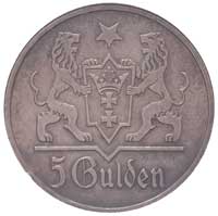 5 guldenów 1923 Utrecht, Kościół Marii Panny, Parchimowicz 65 a, moneta w pudełku NGC z certyfikat..