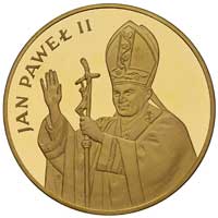 10 000 złotych 1982, Szwajcaria, Jan Paweł II, Parchimowicz 363 b, nakład 700 sztuk, złoto 34.15 g..