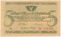 5 marek polskich 17.05.1919, seria I R, Miłczak 20c, Lucow 330 R2