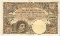1000 złotych 28.02.1919, Miłczak 55, Lucow 596 R