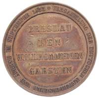 Zjazd Przyrodników i Lekarzy we Wrocławiu 1833, medal autorstwa C. Pfeuffera i G. Lossa, Aw: Ratus..