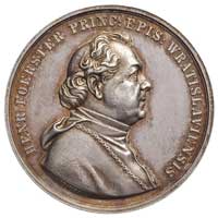 Henryk Foerster biskup wrocławski- 50-lecie kapłaństwa- medal autorstwa C. Radnitzkiego 1875, Aw: ..