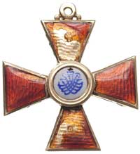 Order Świętej Anny, krzyż III klasy, złoto 6.20 