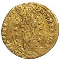 Pasquale Cicogna 1585-1595, cekin bez daty, Scarfea 518, Fr.1270, złoto 3.41 g