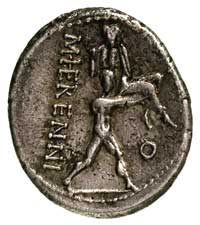 M. Herennius M.f. 108/107 pne, denar, Aw: Głowa 