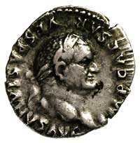 Wespazjan 69-79, denar, Aw: Głowa cesarza w wień