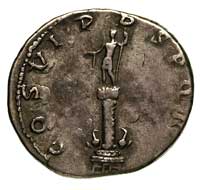 Trajan 98-117, denar, Aw: Głowa cesarza w prawo, Rw: Kolumna Trajana, w otoku napis, RIC 356