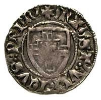 Ulryk von Jungingen 1407-1410, szeląg, Aw: Tarcz