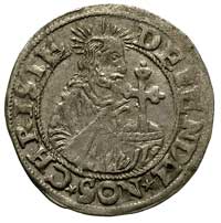 grosz oblężniczy 1577, Gdańsk, moneta autorstwa W. Tallemanna z kawką na rewersie, T. 12, rzadki i..