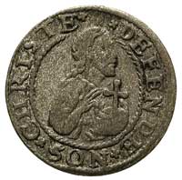 szeląg oblężniczy 1577, Gdańsk, moneta autorstwa K. Goebla, T. 3, rzadki, patyna
