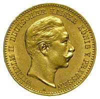 10 marek 1895 / A, Berlin, J. 104, Fr. 3835, złoto 3.99 g, rzadki rocznik, ładnie zachowany egzemp..