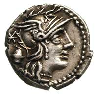 C. Cassius Longinus 126 pne, denar, Rzym, Aw: Gł