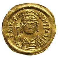Justynian I 527-565, solidus 542/565, Konstantyn