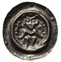 Przemysł II 1253-1278, brakteat, Władca siedzący