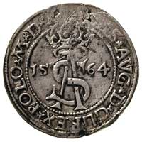 zestaw monet trojak 1564 i półgrosze 1559 oraz 1561, Wilno, Ivanauskas 640:94, 503:77 i 512:77, ra..