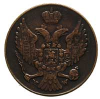 3 grosze polskie 1840, Warszawa, drobne cyfry daty, Plage 192, Bitkin 1206, patyna