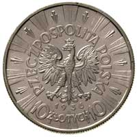 10 złotych 1936, Warszawa, Józef Piłsudski, Parchimowicz 124 c, bardzo ładne