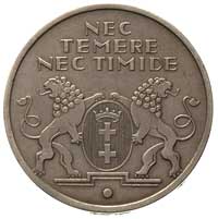 10 guldenów 1935, Berlin, Ratusz Gdański, Parchimowicz 69, rzadkie, moneta lekko czyszczona