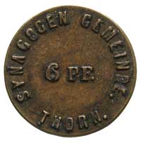 Toruń, jednostronna moneta (bita z kontrą) toruń