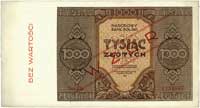 1.000 złotych 1945, WZÓR, seria Dh 1234567, Miłc