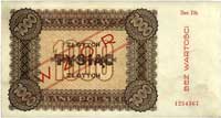 1.000 złotych 1945, WZÓR, seria Dh 1234567, Miłc