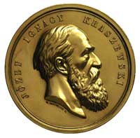 Józef Ignacy Kraszewski- medal autorstwa M.Bardu