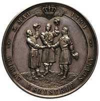medal na 100-lecie Konstytucji 3 Maja 1891., Aw: