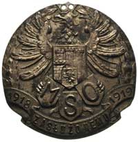 Lwów, odznaka pamiątkowa Miejskiej Straży Obywatelskiej \Zasłużonemu\" 1919