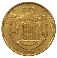Karol III 1856-1889, 100 franków 1886 / A, Paryż