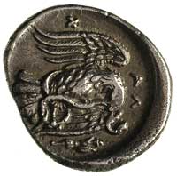 Eubea - Chalkis, 340-294 pne, drachma, Aw: Głowa