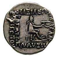 Gotarzes I 90-80 pne, drachma, Aw: Popiersie kró