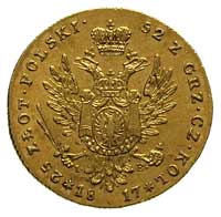 25 złotych 1817, Warszawa, Plage 11, Bitkin 812 R, Fr. 106, złoto 4.90 g, patyna