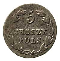 5 groszy 1825, Warszawa, Plage 121, Bitkin 863
