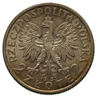 2 złote 1933, Warszawa, Parchimowicz 110 b, wyśmienity egzemplarz, delikatna patyna