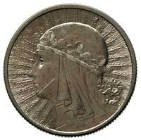 2 złote 1934, Warszawa, Głowa Kobiety, Parchimowicz 110 c, bardzo ładne