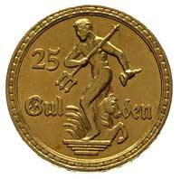 25 guldenów 1930, Berlin, Posąg Neptuna, Parchimowicz 71 c, złoto 7.97 g, pięknie zachowane