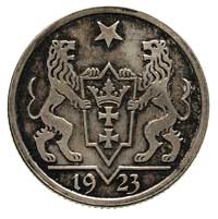 1 gulden 1923, Utrecht, Koga, Parchimowicz 61 a, miejscowa patyna