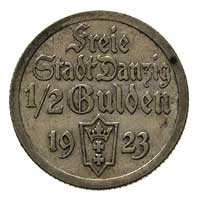 1/2 guldena 1923, Utrecht, Koga, Parchimowicz 59 a