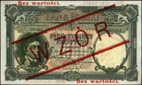 5.000 złotych 28.02.1919, WZÓR, Miłczak 56, Lucow 601 (R5)