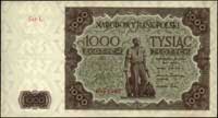 1000 złotych 15.07.1947, seria ł, Miłczak 133a