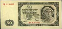 50 złotych 1.07.1948, seria BR, Miłczak 138g