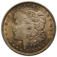 dolar 1921, Filadelfia, piękny egzemplarz, patyn
