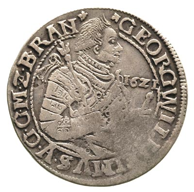 ort 1621, Królewiec, rzadsza odmiana z datą przed popiersiem, Neumann 10.96, Bahr. 1400