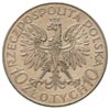 10 złotych 1933, Warszawa, Romuald Traugutt, Parchimowicz 122, nieznaczne ryski na rewersie