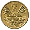 2 złote 1958, na rewersie wypukły napis PRÓBA, Parchimowicz P-223 a, nakład 100 sztuk, mosiądz 8.9..