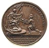 Narodziny Syna gen. Alojzego Fryderyka Brühla, medal autorstwa J.F.Holzhaeussera 1781 r., Aw: Król..