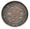 medal na pamiątkę uwłaszczenia włościan w 1863 roku, Aw: Trójpolowa tarcza herbowa pod koroną i na..
