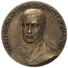 Hugo Kołłątaj - medal autorstwa St. Popławskiego 1912 r., Aw: Popiersie na wprost i napis w otoku,..